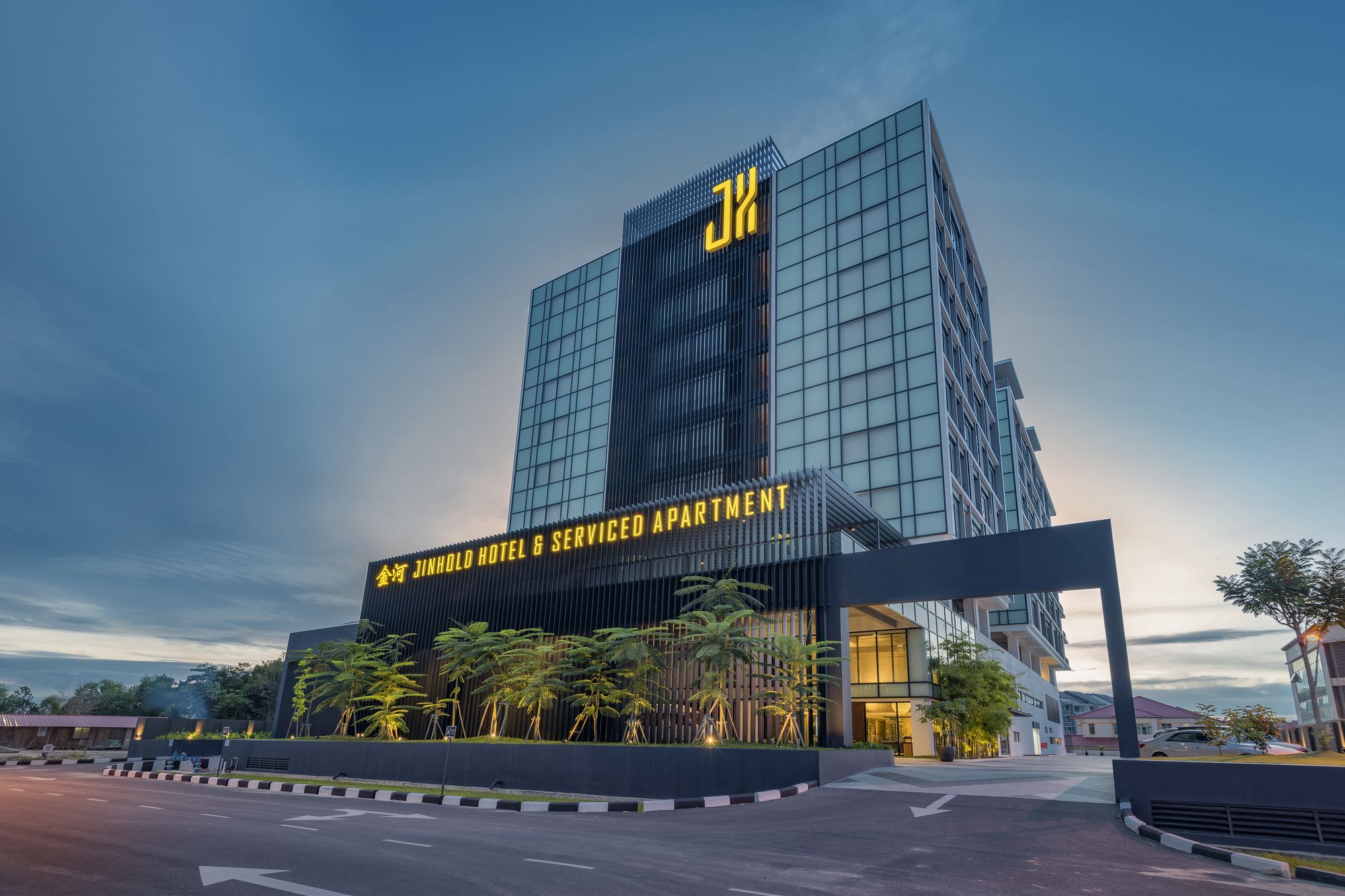 Jinhold Hotel & Serviced Apartment Miri Bagian luar foto